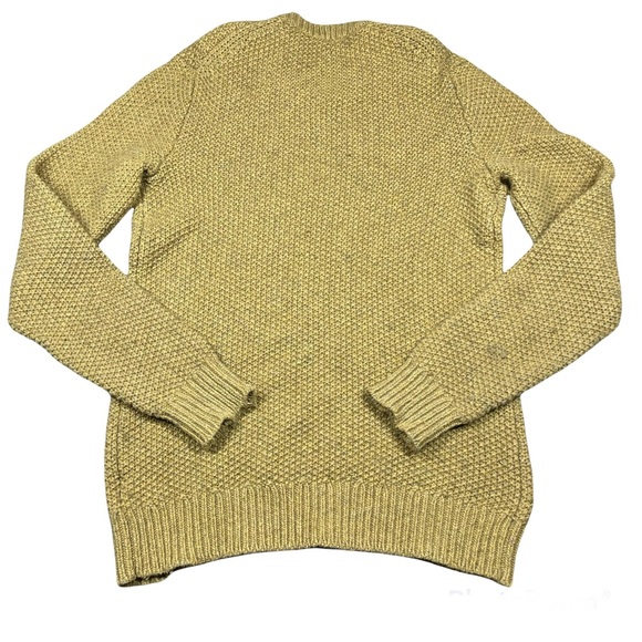 GAP Marl Chunky CA Moss Lambswool Knitted Sweater Size M - Picture 12 of 13
